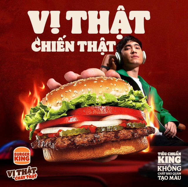 Đ&atilde; sống l&agrave; phải chất - Tuy&ecirc;n ng&ocirc;n độc nhất từ Burger King Việt Nam - Ảnh 2.