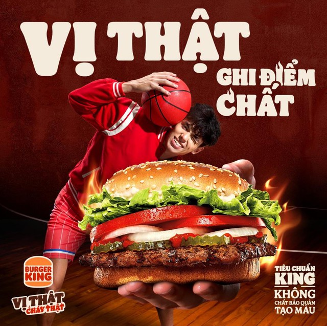 Đ&atilde; sống l&agrave; phải chất - Tuy&ecirc;n ng&ocirc;n độc nhất từ Burger King Việt Nam - Ảnh 3.