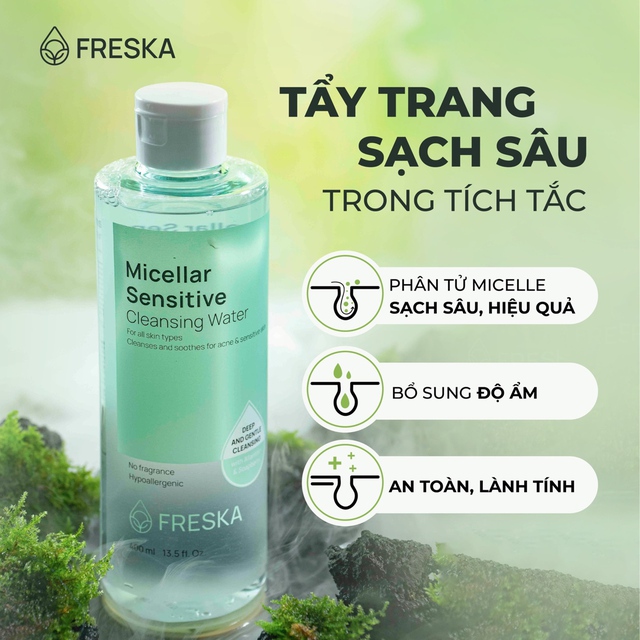 Nước tẩy trang thân thiện với môi trường, mang lại hiệu quả làm sạch tuyệt vời - Ảnh 3.