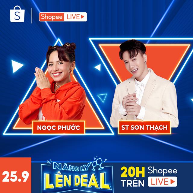 S.T Sơn Thạch, Ngọc Phước hội ngộ tr&ecirc;n s&oacute;ng livestream, khai tiệc N&acirc;ng Ly - L&ecirc;n Deal - Ảnh 1.