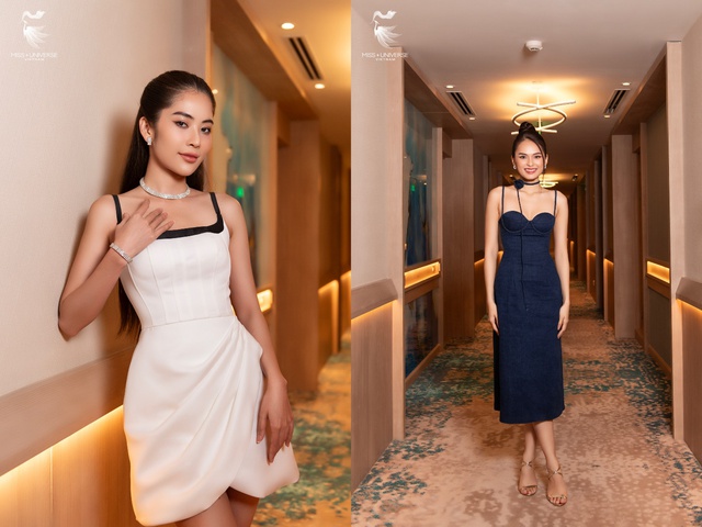 18 thí sinh Miss Universe Vietnam hào hứng check-in The Grand Ho Tram - Ảnh 6.