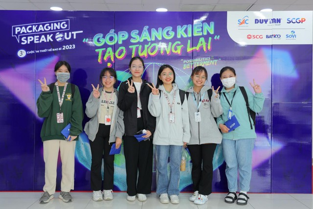 Người trẻ mở khóa sức mạnh của bao bì cùng SCGP Packaging Speak Out 2023 - Ảnh 1.