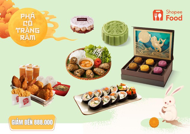 Tưng bừng phá cỗ trông trăng bên bàn tiệc giảm 50% từ ShopeeFood - Ảnh 2.