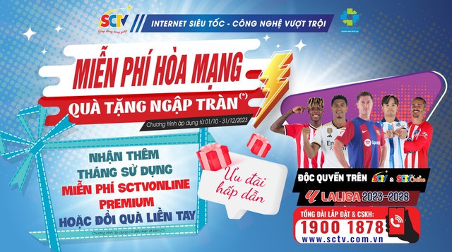 Đăng ký ngay, nhận quà liền tay cùng SCTV - Ảnh 1.