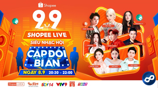 Bất ngờ với độ chịu chơi của Shopee khi chiêu mộ dàn sao thực lực tại Siêu Sale 9.9 sắp tới - Ảnh 2.