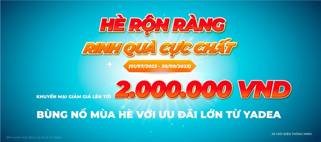 Ưu đãi cực sốc khi mua xe điện mùa tựu trường tại Yadea - Ảnh 5.