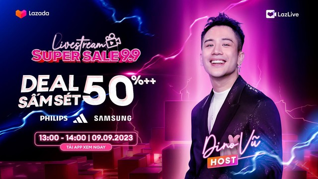 Lazada Super Sale 9.9 tung ng&agrave;n deal giảm đến 50%++, t&iacute;n đồ săn sale h&agrave;ng hiệu bỏ qua th&igrave; chỉ c&oacute; tiếc - Ảnh 3.