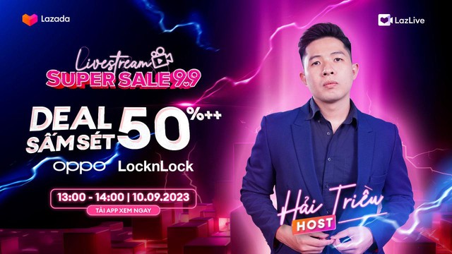Lazada Super Sale 9.9 tung ng&agrave;n deal giảm đến 50%++, t&iacute;n đồ săn sale h&agrave;ng hiệu bỏ qua th&igrave; chỉ c&oacute; tiếc - Ảnh 5.