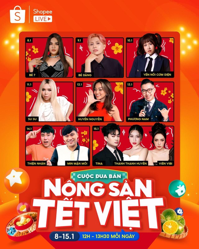 Cuộc Đua B&aacute;n N&ocirc;ng Sản Tết Việt đi đến những ng&agrave;y cuối c&ugrave;ng, m&oacute;n đặc sản n&agrave;o đang được loạt KOL t&iacute;ch cực lăng x&ecirc;? - Ảnh 1.