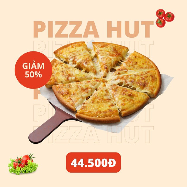 Mở tiệc khai Xuân, Pizza Hut “lì xì” loạt deal giảm 50% độc quyền trên ShopeeFood - Ảnh 3.