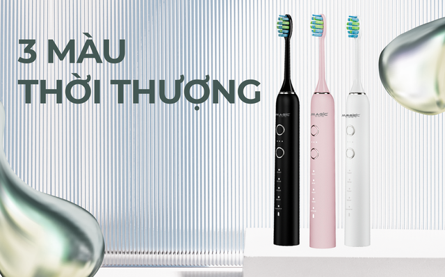 B&agrave;n chải điện gen Z: 3 m&agrave;u thời thượng, gi&aacute; tầm trung, phụ kiện 5 m&oacute;n qu&aacute; đỉnh! - Ảnh 1.