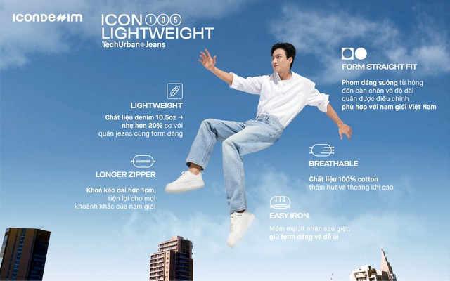 ICONDENIM tiếp tục mở rộng hệ sinh thái khi ra mắt dòng jeans ICON105 Lightweight - Ảnh 2.