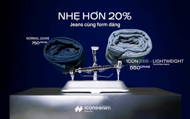 ICONDENIM tiếp tục mở rộng hệ sinh thái khi ra mắt dòng jeans ICON105 Lightweight - Ảnh 3.