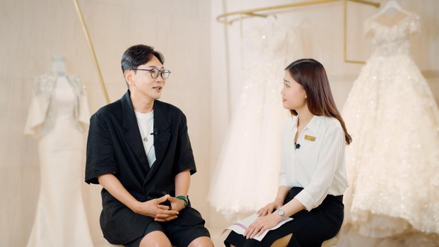 Choi Jae Hoon - Nhà thiết kế của những ngôi sao hàng đầu Hàn Quốc chia sẻ về xu hướng váy cưới 2024 - Ảnh 1.