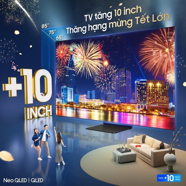 Khởi đầu Tết lớn theo cách tích cực nhất cùng TV Samsung - Ảnh 1.