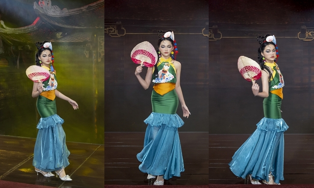 Mẫu nhí Jenny Bảo Vy sáng bừng trên sân khấu tại show thời trang của NTK Phạm Trần Thu Hằng - Ảnh 4.