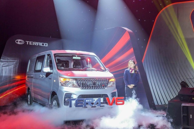 Tera Star, Tera-V6 ra mắt tại Việt Nam: Xe tải, xe van nhiều trang bị công nghệ, tiện nghi như xe con - Ảnh 4.