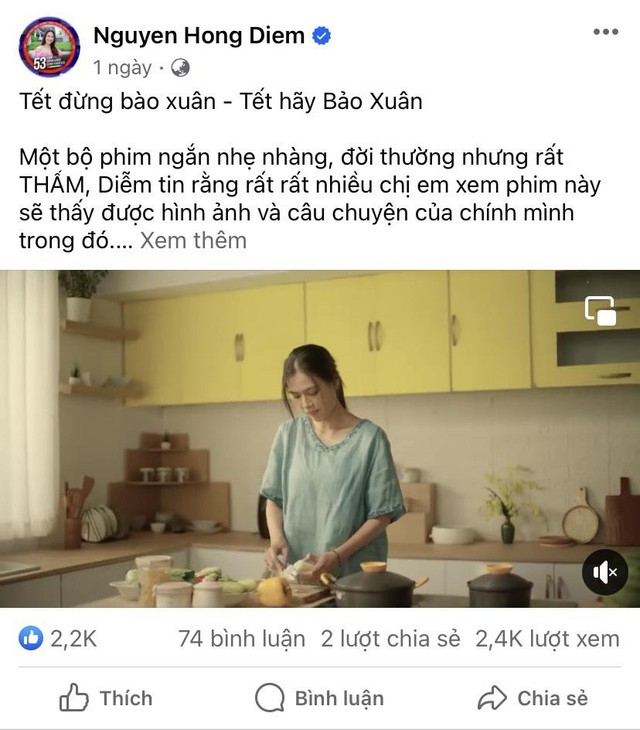 Phim ngắn &ldquo;Tết đừng b&agrave;o xu&acirc;n, Tết h&atilde;y Bảo Xu&acirc;n&rdquo; lấy cảm hứng từ những vất vả của phụ nữ ng&agrave;y Tết - Ảnh 3.
