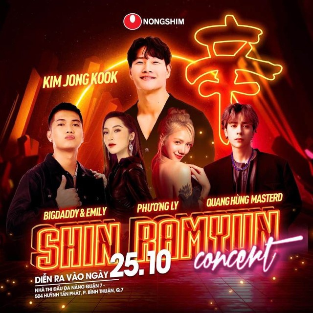 SHIN RAMYUN CONCERT: đại tiệc âm nhạc Hàn - Việt đầy sôi động cùng dàn nghệ sĩ hot - Ảnh 1.