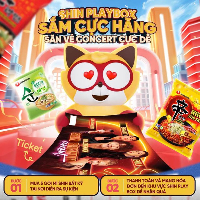 SHIN RAMYUN CONCERT: đại tiệc âm nhạc Hàn - Việt đầy sôi động cùng dàn nghệ sĩ hot - Ảnh 2.