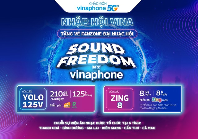 Đại nhạc hội Sound Freedom by VinaPhone mùa 2 chính thức khởi động tại nhiều tỉnh thành - Ảnh 6.