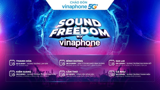 Đại nhạc hội Sound Freedom by VinaPhone mùa 2 chính thức khởi động tại nhiều tỉnh thành - Ảnh 7.