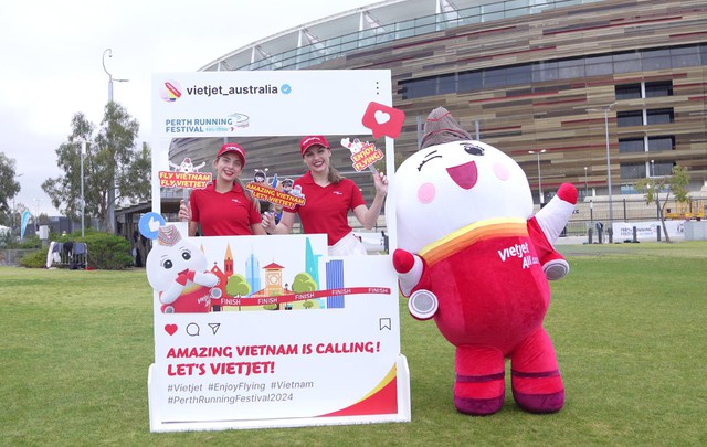 Khám phá vẻ đẹp năng động của Perth tại Perth Running Festival 2024 cùng Vietjet - Ảnh 1.