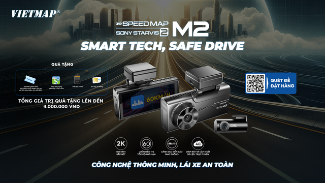 Vietmap ra mắt Camera hành trình SpeedMap M2: Công nghệ thông minh, lái xe an toàn - Ảnh 2.