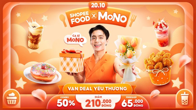 ShopeeFood cùng 6 “anh tài” F&B trao “deal yêu thương” cho phái đẹp ngày 20.10 - Ảnh 1.