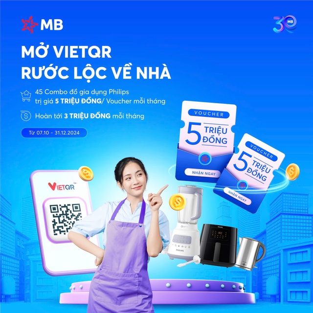 MB tung ưu đãi lớn cho tiểu thương mùa mua sắm cuối năm - Ảnh 2.