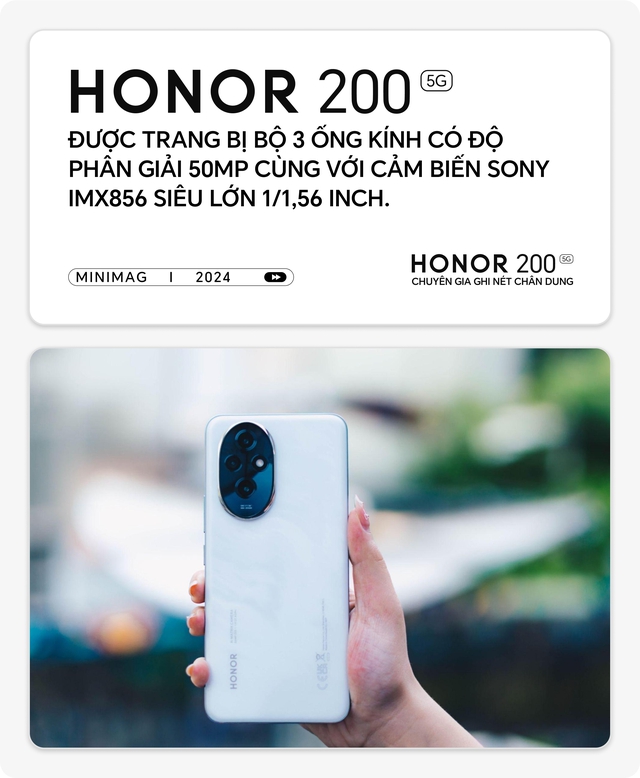 HONOR 200 5G mang đến xúc cảm nghệ thuật đầy khác biệt giữa muôn vàn mẫu smartphone có cấu hình camera khủng - Ảnh 7.