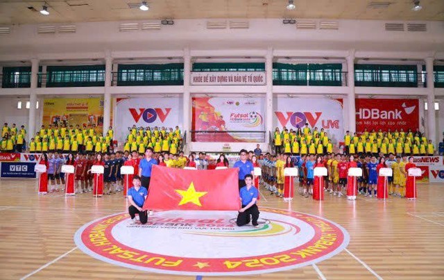 Giải Futsal Sinh viên khu vực Hà Nội 2024 - chuyên môn cao, chuyên nghiệp từ khâu tổ chức - Ảnh 2.