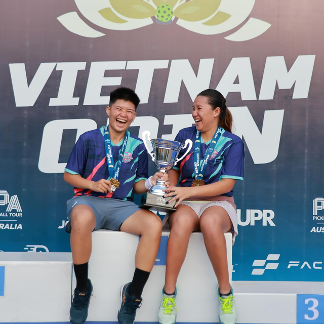 Sophia Huỳnh Trần vô địch đôi nữ tại PPA Tour Australia - Vietnam Open - Ảnh 5.