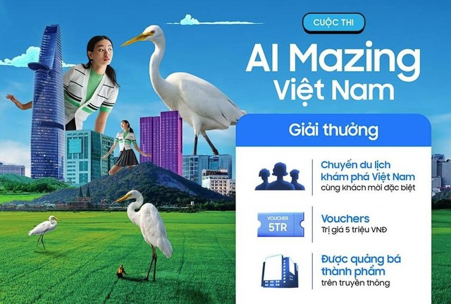 Giới trẻ háo hức khám phá, thỏa sức sáng tạo cùng cuộc thi ảnh AI Mazing Việt Nam - Ảnh 1.