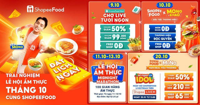 Nắm trọn bí kíp ăn ngon giá hời với ShopeeFood tháng 10 - Ảnh 1.