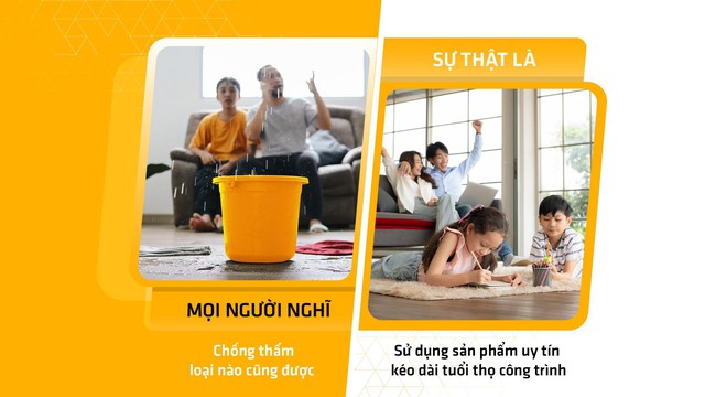 Chống thấm không khó nếu gỡ bỏ được 5 lầm tưởng sau - Ảnh 1.