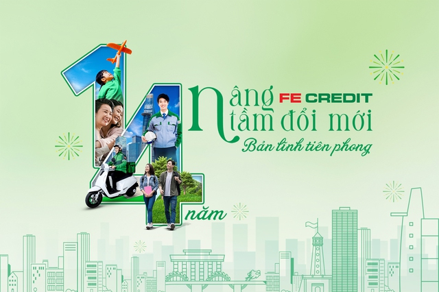 FE CREDIT vững vàng hành trình 14 năm phát triển - Ảnh 1.