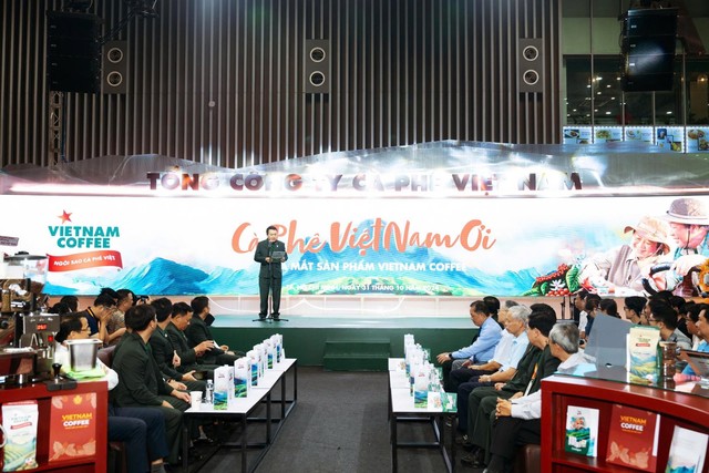 Vietnam Coffee ra mắt sản phẩm mới, ngôi sao trong ngành cà phê toàn cầu tại Coffee Expo 2024 - Ảnh 1.