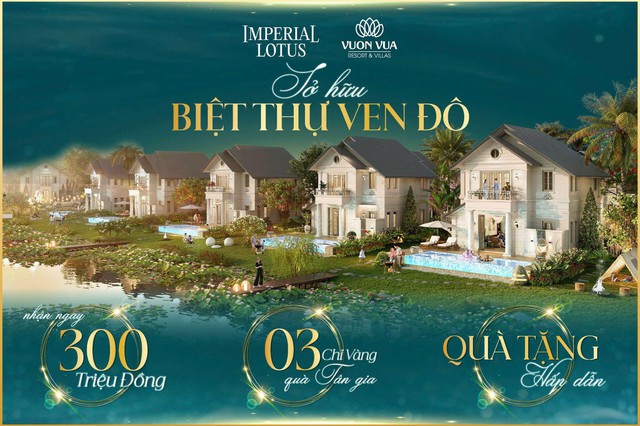 Chính thức mở bán phân khu đặc quyền Imperial Lotus tại Vườn Vua Resort & Villas - Ảnh 3.