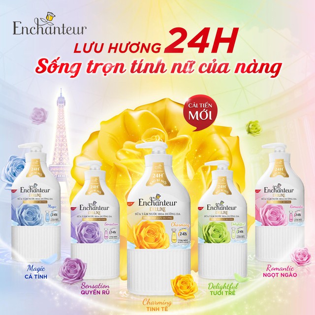 Khám phá khía cạnh tính nữ đầy quyến rũ và thanh lịch của thương hiệu Enchanteur thông qua “tấm áo” mới - Ảnh 4.