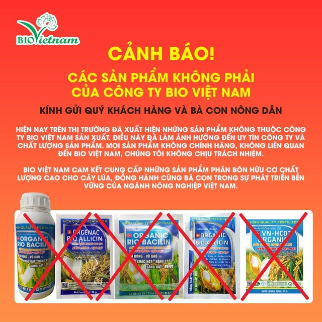 Bio Việt Nam khuyến cáo về hàng giả các sản phẩm của công ty - Ảnh 3.