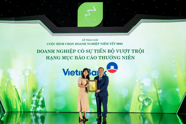 VietinBank giành cú đúp giải thưởng về Báo cáo thường niên tại VLCA 2024 - Ảnh 2.