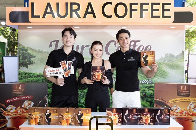 Laura Coffee tiếp sức Hoa hậu, Á hậu, Nam vương với năng lượng bứt phá tại Strong Vietnam - Ảnh 3.