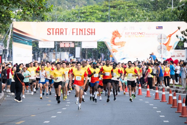 Khương Thảo Đan đồng hành cùng giải chạy Strong Vietnam 2024- Ảnh 1.