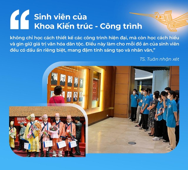 Khoa Kiến trúc - Công trình trường Đại học Phương Đông: Nơi ươm mầm những tài năng sáng tạo - Ảnh 5.