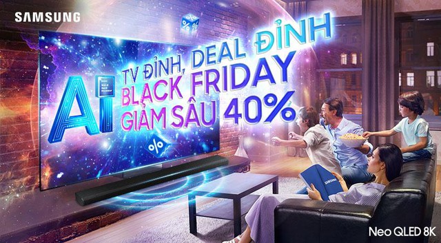 Chốt đơn TV giảm sốc đến 40% trong mùa Black Friday, 4 lưu ý khi chọn TV để có Tết đỉnh - Ảnh 1.