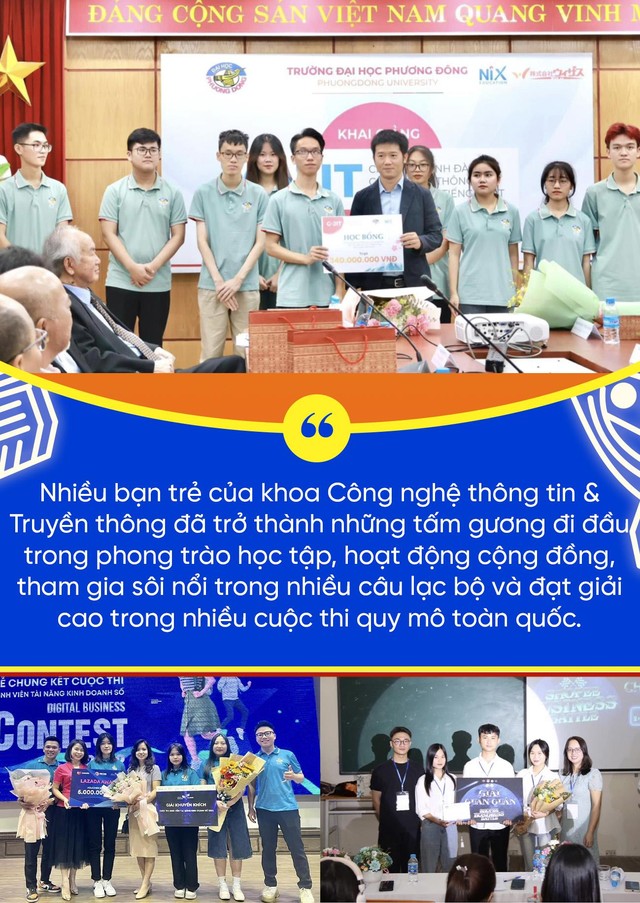 Khoa Công nghệ thông tin & Truyền thông trường Đại học Phương Đông: Chặng đường 30 năm và những dấu ấn tiên phong - Ảnh 7.