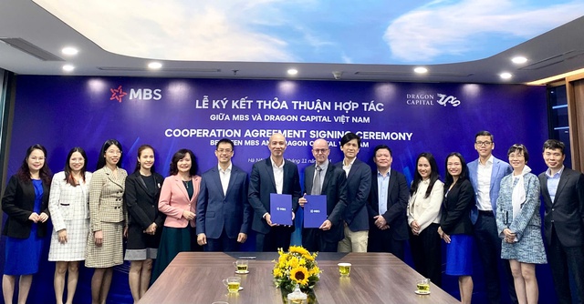 MBS và Dragon Capital ký kết thỏa thuận hợp tác: nâng tầm giá trị cho nhà đầu tư - Ảnh 1.