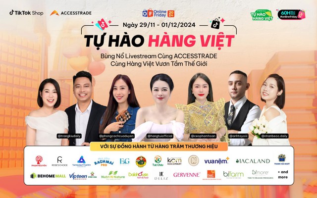 ACCESSTRADE đồng hành cùng hàng trăm thương hiệu Việt tại Online Friday 2024 - Ảnh 3.