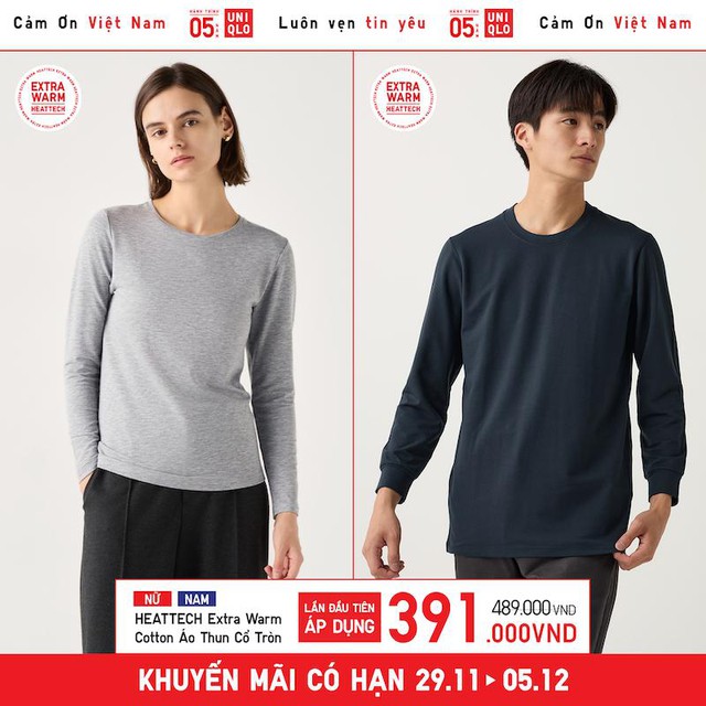 Ngày đầu diễn ra đợt ưu đãi hấp dẫn nhất năm của UNIQLO: Giới trẻ khoe túi nặng trĩu tay với áo HEATTECH, túi Bán Nguyệt giá hời - Ảnh 5.